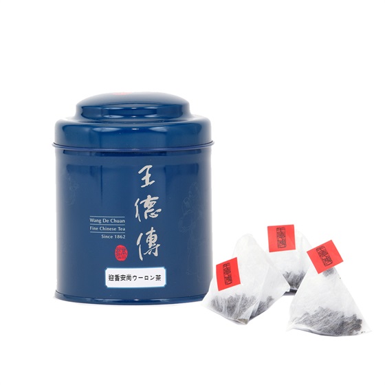ティーバッグ－迎香安尚ウーロン茶12入(青缶)  